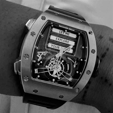 richard mille let me explore your|Travis Scott Got the Sex Watch .